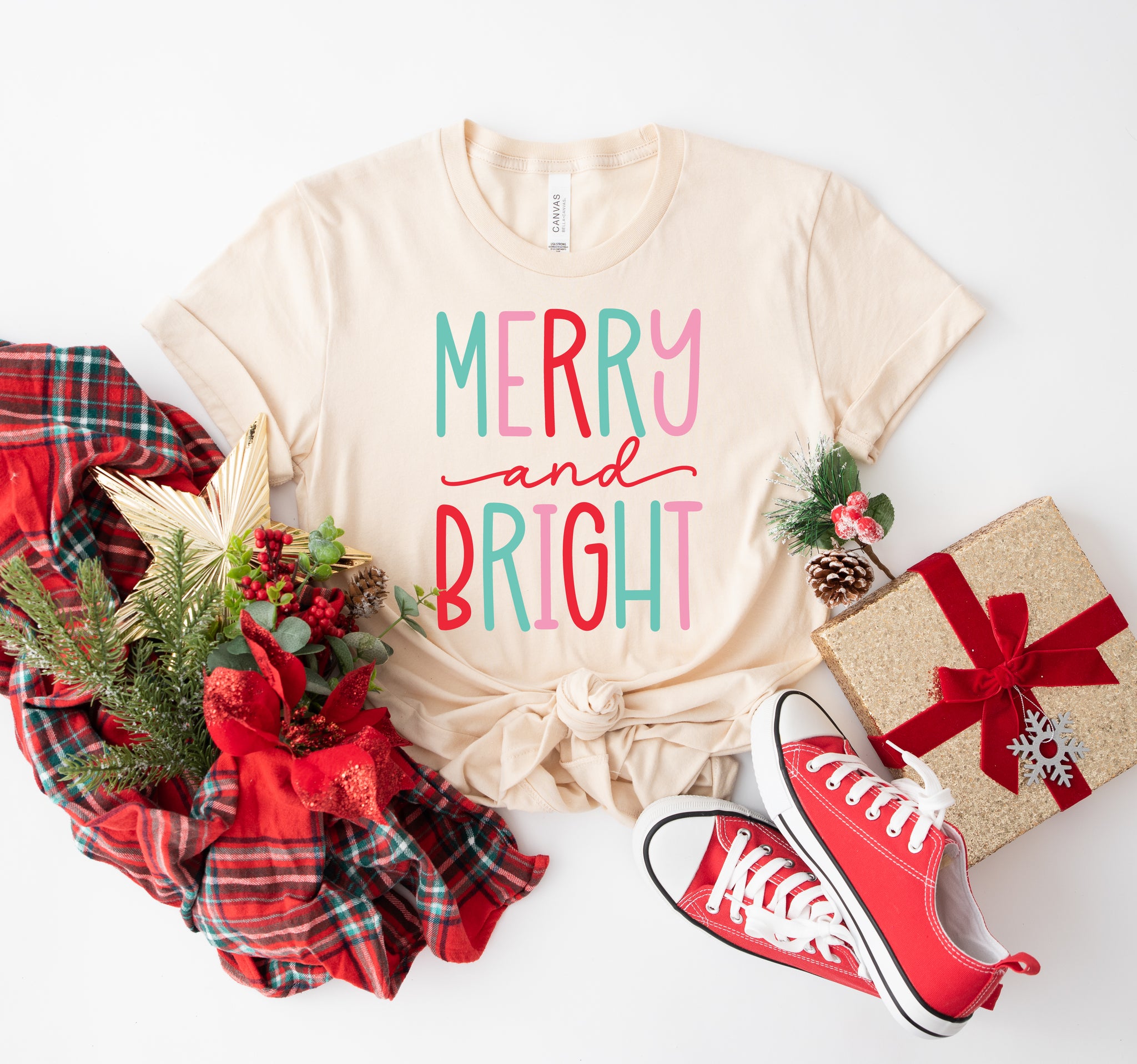 merry and bright shirt